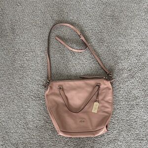 Coach Blush Leather Shoulder Bag